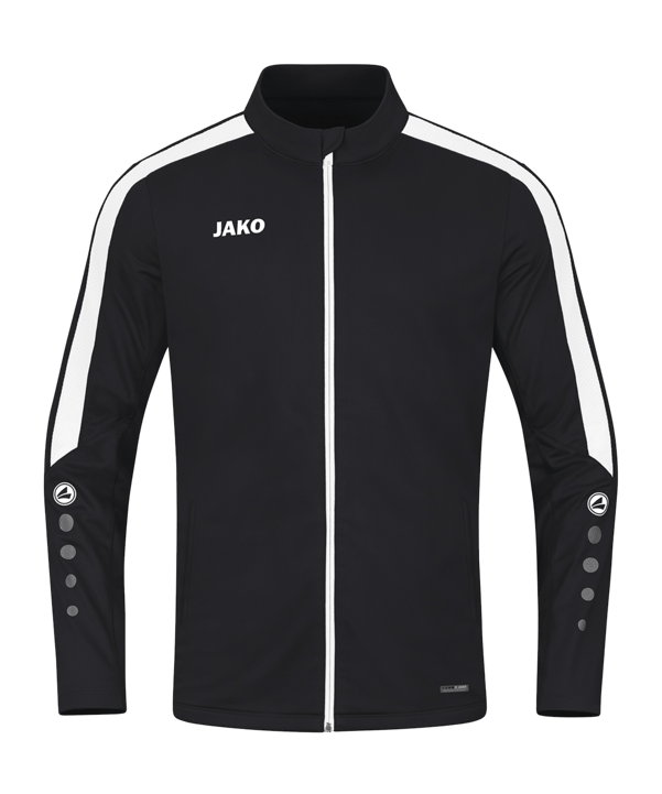 JAKO Power Polyesterjacke Schwarz F800 - schwarz
