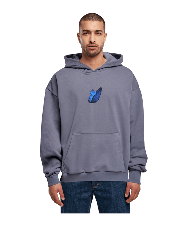 Mister Tee Le Papilloversized Hoody Blau - blau