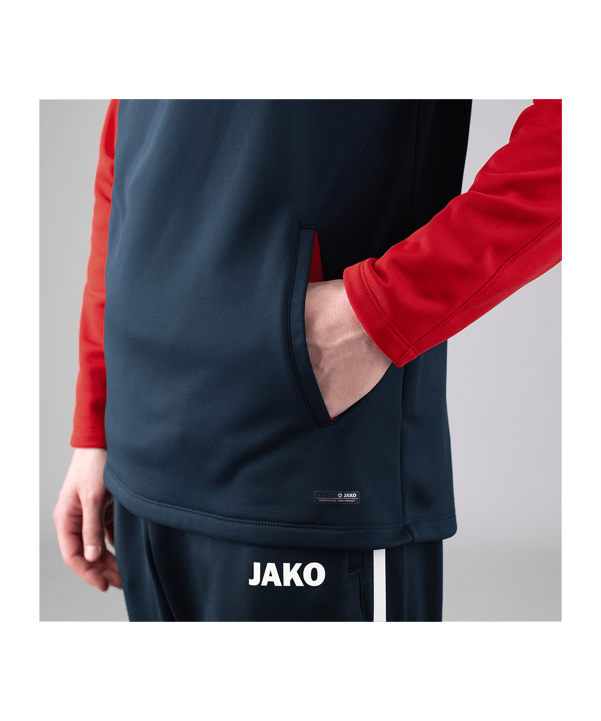 JAKO Performance Sweatshirt à capuche Femmes Bleu C909 - bleu