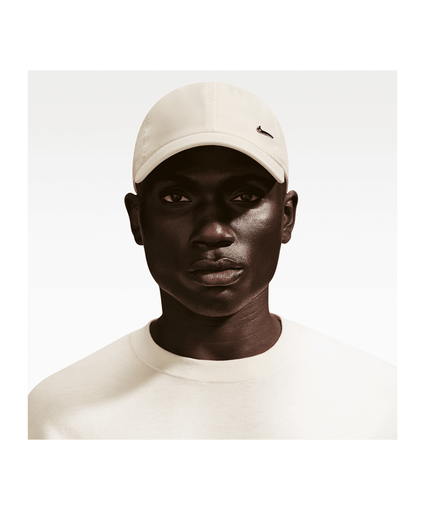 Nike Club Unstructured Metal Cap Weiß F115 - weiss