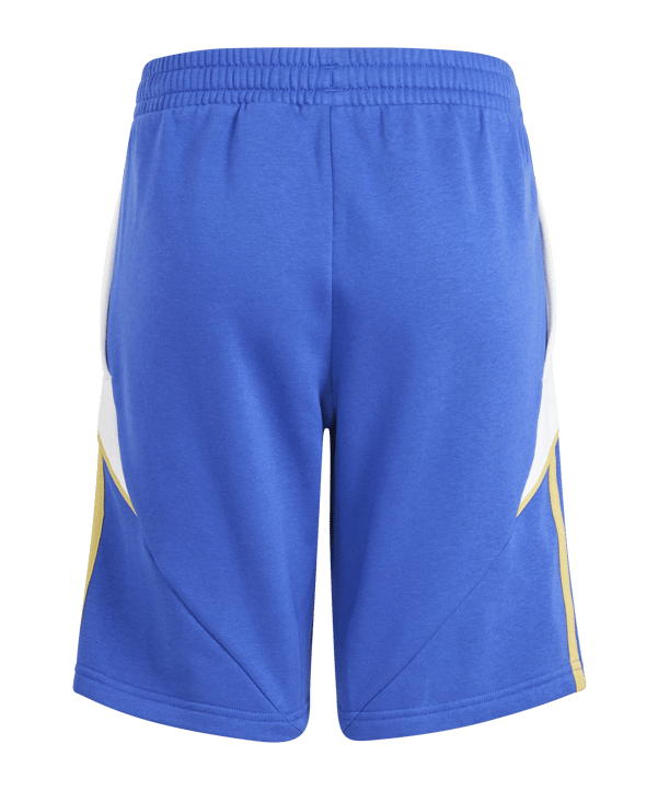 adidas Messi Short Kids Blau Weiss - blau