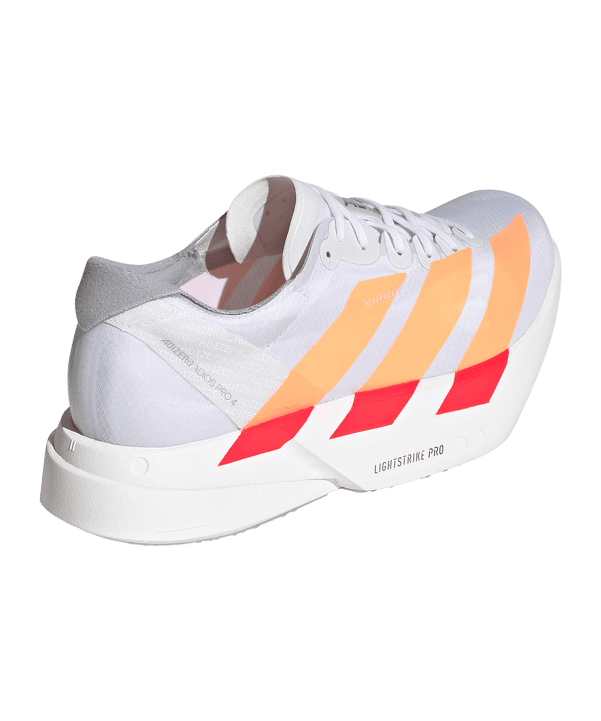 adidas Dames Adizero Adios Pro 4 Loopschoen Wit - wit