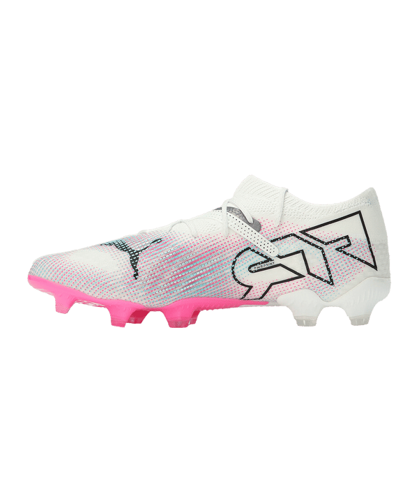 PUMA FUTURE 7 Ultimate Low FG/AG Phenomenal Weiss Schwarz Pink F01 - weiss