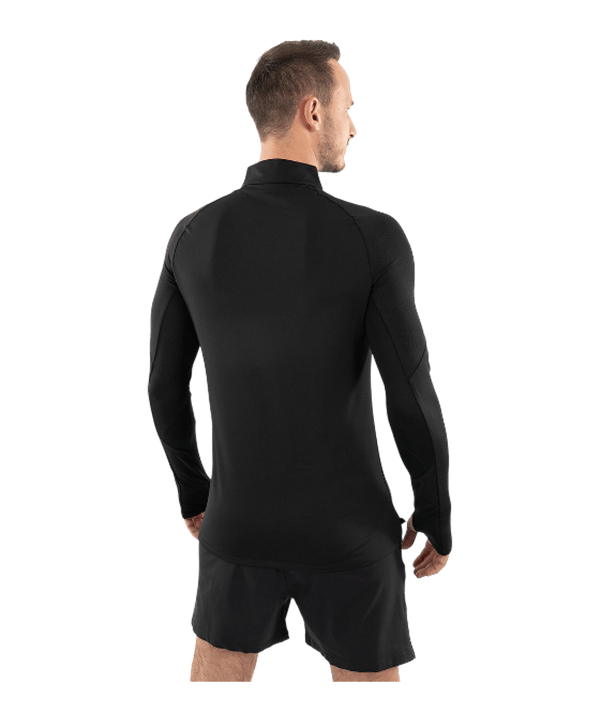 JAKO ZipTop Light Flow Sweatshirt Noir C800 - noir