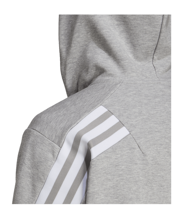 adidas Future Icons Relaxed Kapuzenjacke Grau - grau