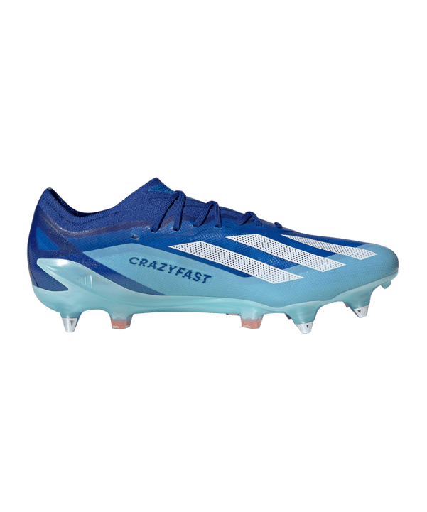 adidas X Crazyfast.1 SG Marinerush Blau Weiss Orange - blau