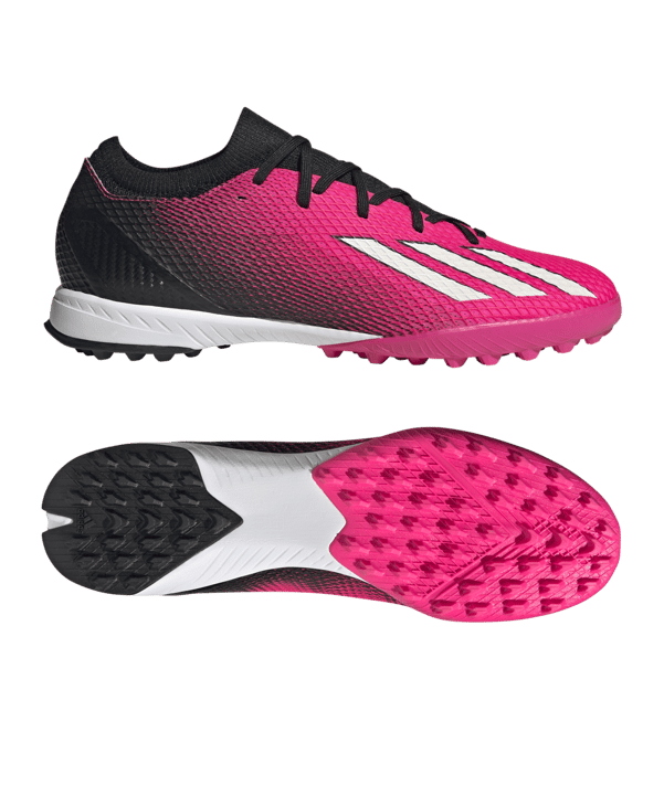 adidas X Speedportal.3 TF Own Your Football Pink Schwarz Weiss - lila