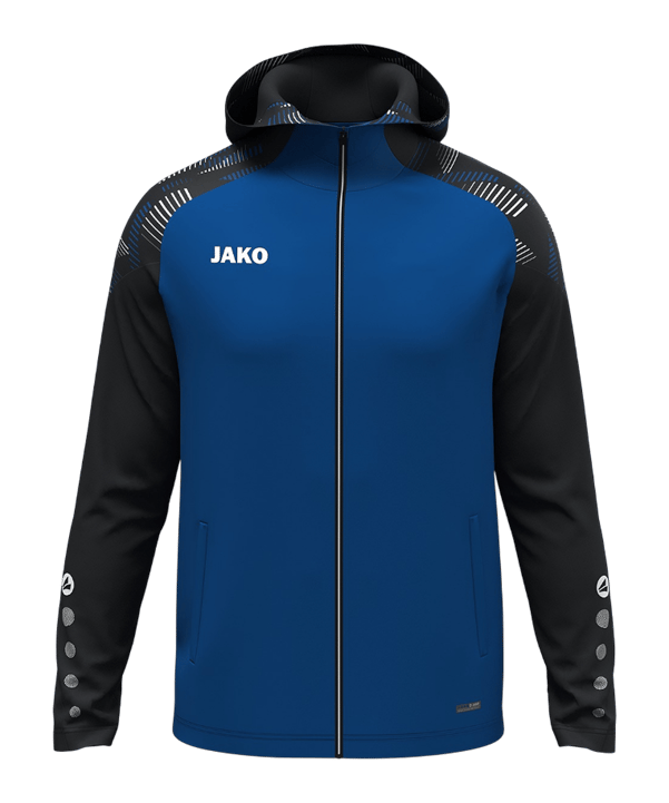 JAKO Sonic Kapuzenjacke Damen Blau F408 - blau