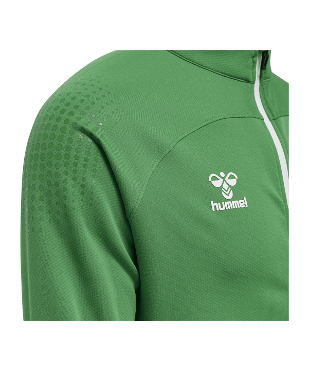 Hummel hmlLEAD Poly Trainingsjacke Grün F6235 - gruen