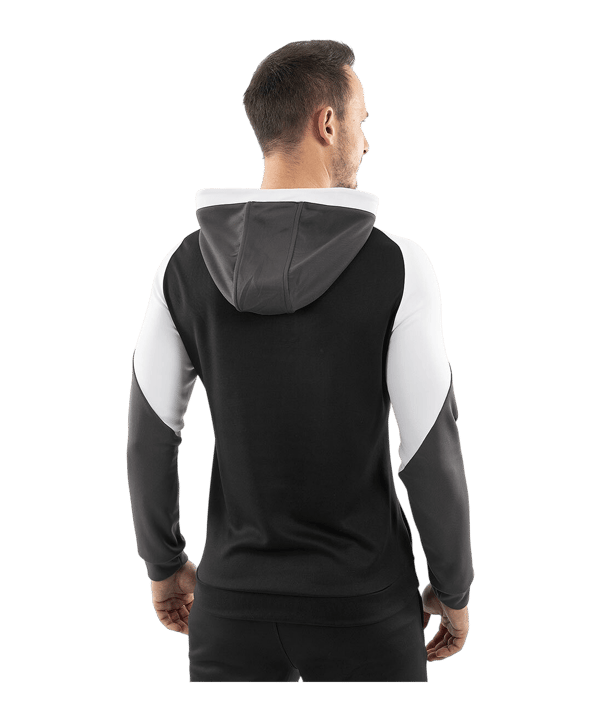 JAKO Dynamic Zip Kapuzenjacke Schwarz F826 - schwarz