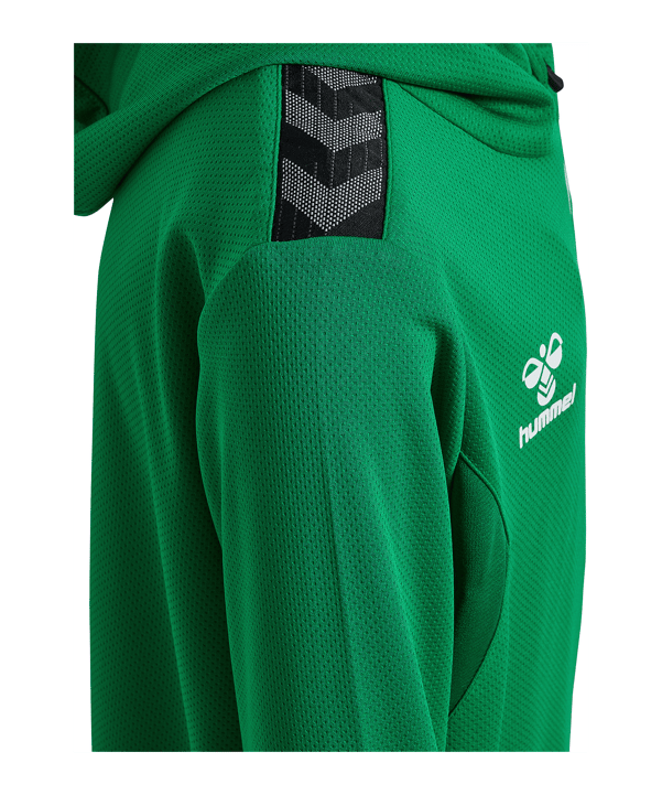 Hummel hmlAUTHENTIC Jacke Kids Grün F6235 - gruen