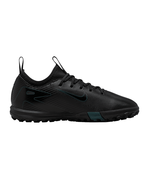 Nike Jr Air Zoom Mercurial Vapor XVI Academy IN Shadow Kids Schwarz F002 - schwarz