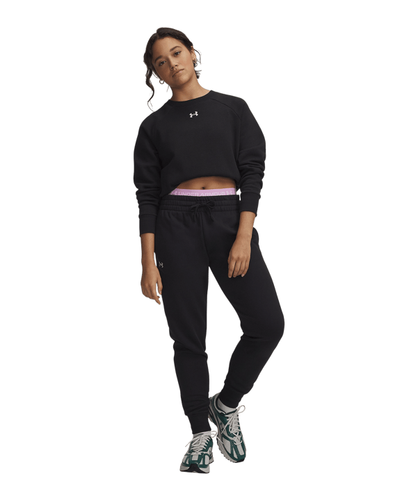 Under Armour Rival Fleece Trainingshose Damen F001 - schwarz