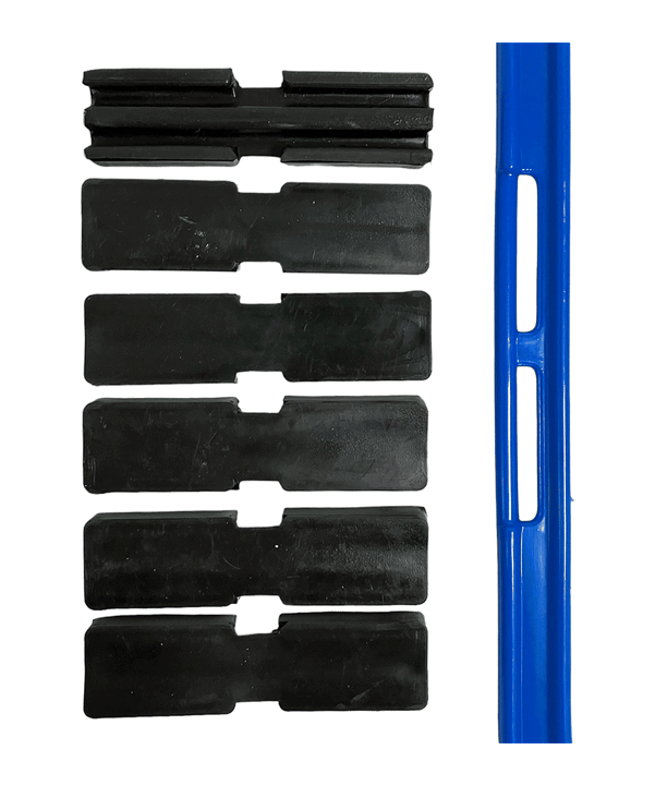 Cawila ACADEMY SQUARE | 6er Set | blau - gelb