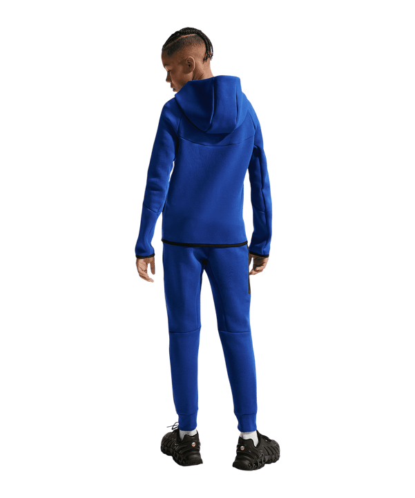 Nike Paris Saint-Germain Tech Fleece Kapuzenjacke Kids Blau F417 - blau