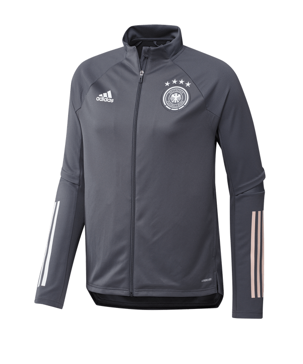 adidas DFB Deutschland Trainingsjacke Grau - grau
