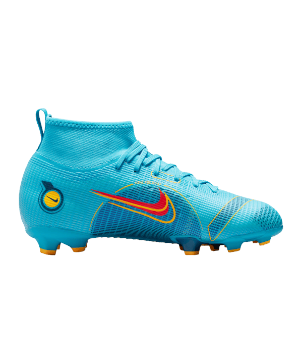Nike Jr Mercurial Superfly VIII Blueprint Pro FG Kids Blau F484 - blau