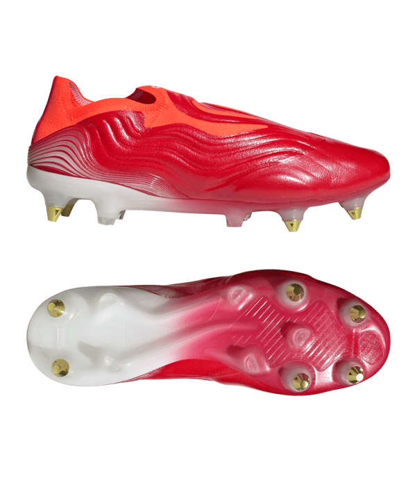 adidas COPA SENSE+ SG Meteorite Rot Weiss - rot