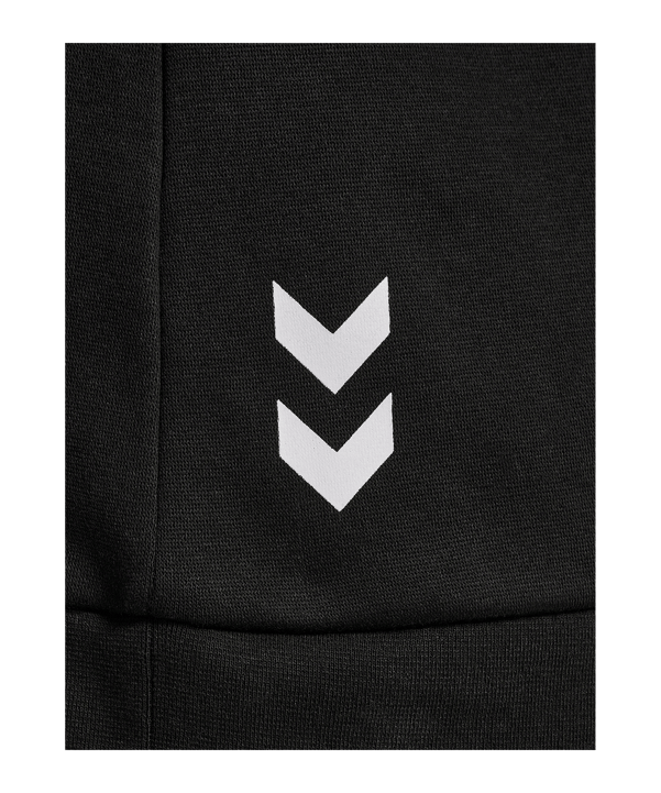 Hummel Court Cotton Hoody Damen Schwarz F2001 - schwarz