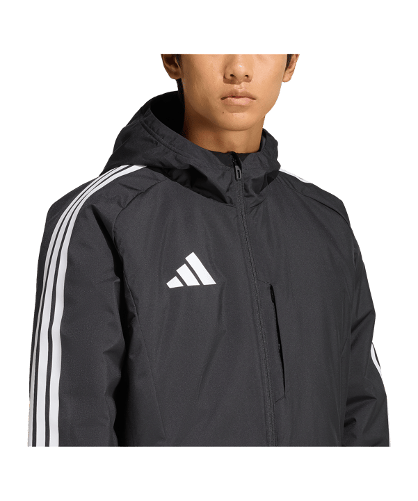 adidas Tiro 26 Parka Jacke Schwarz - schwarz