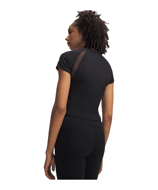 Under Armour Motion Mesh T-Shirt Damen Schwarz F001 - schwarz