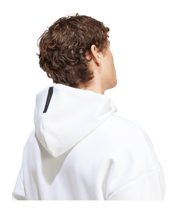 adidas Z.N.E. Kapuzenjacke Weiss - weiss