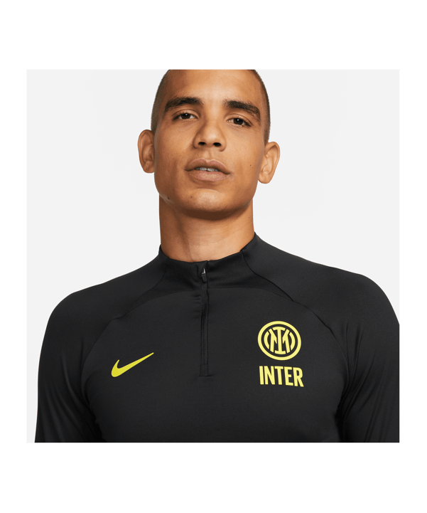 Nike Inter Mailand Drill Top Schwarz F010 - schwarz