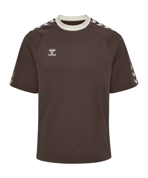 hummel Root T-Shirt Marron C8026 - brun
