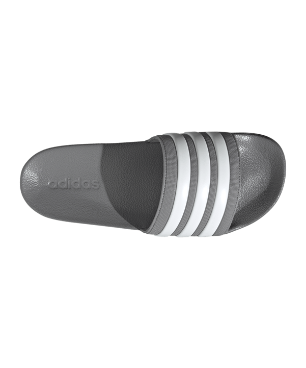 adidas Cloudfoam Adilette Shower Grau Weiss - grau
