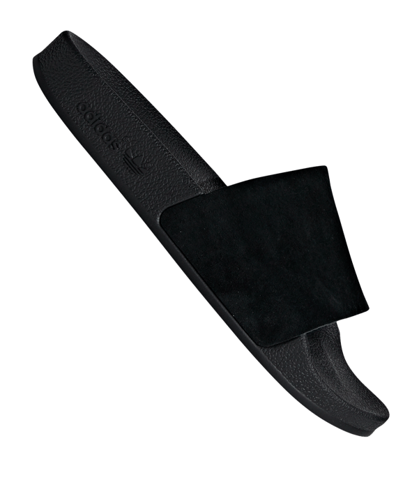 adidas Originals Adilette Badelatsche Damen Schwarz Weiss - schwarz