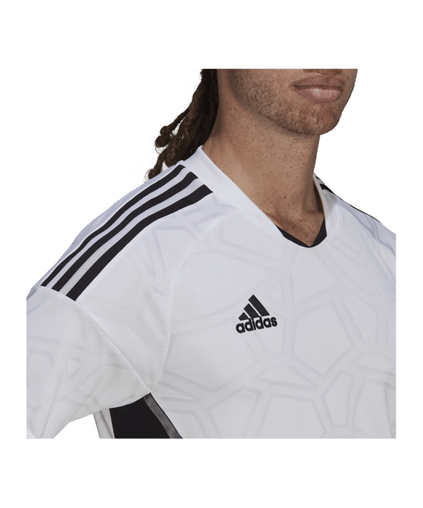 adidas Condivo 22 MD Trikot Weiss Schwarz - weiss