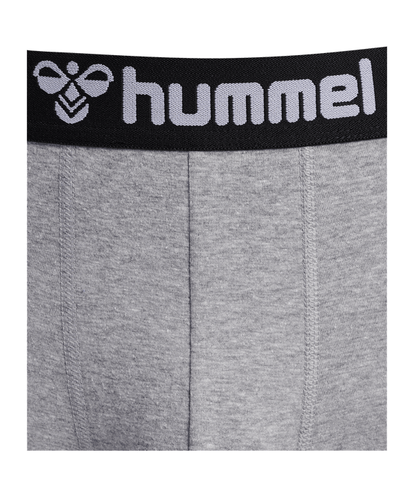 Hummel 2-Pack sous-vêtements Shorts gris F2006 - gris