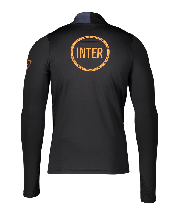 Nike Inter Mailand Drill Top Sweatshirt Schwarz F010 - schwarz