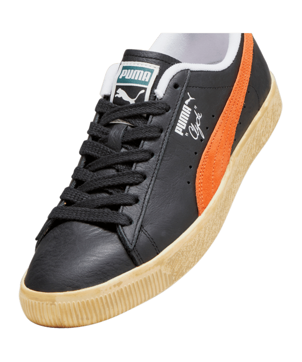 PUMA Clyde Vintage Schwarz F02 - schwarz
