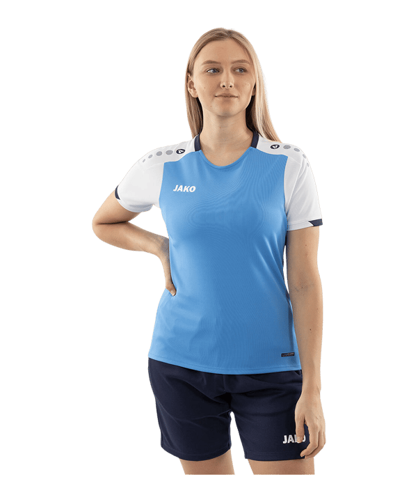JAKO Dynamic T-Shirt Damen Blau F431 - blau