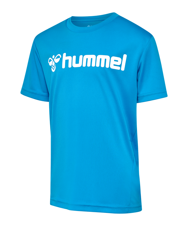 Hummel Logo Trikot Kids Blau F7428 - blau