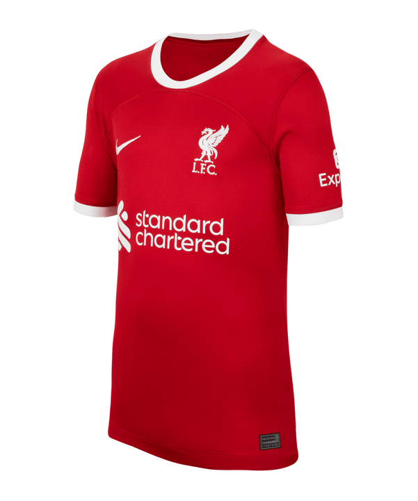 Nike FC Liverpool Trikot Home 2023/2024 Kids Rot F688 - rot