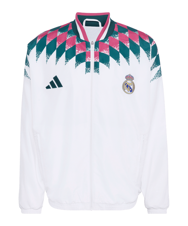 adidas Real Madrid Stadium Veste Blanc - blanc