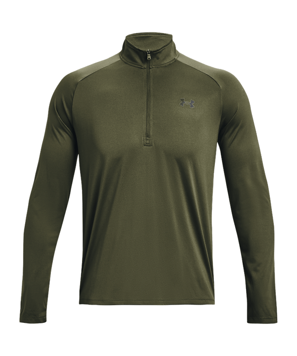 Under Armour Tech 2.0 1/2 Zip Sweatshirt Grün F392 - gruen