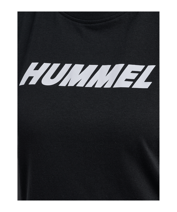 Hummel Elemental Logo T-Shirt Damen Schwarz F2001 - schwarz