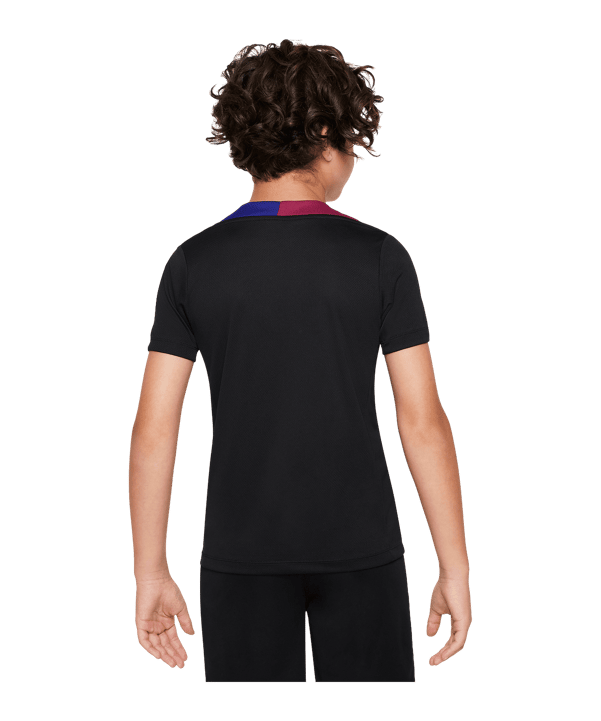 Nike FC Barcelona Strike Trainingshirt Kids Schwarz F011 - schwarz