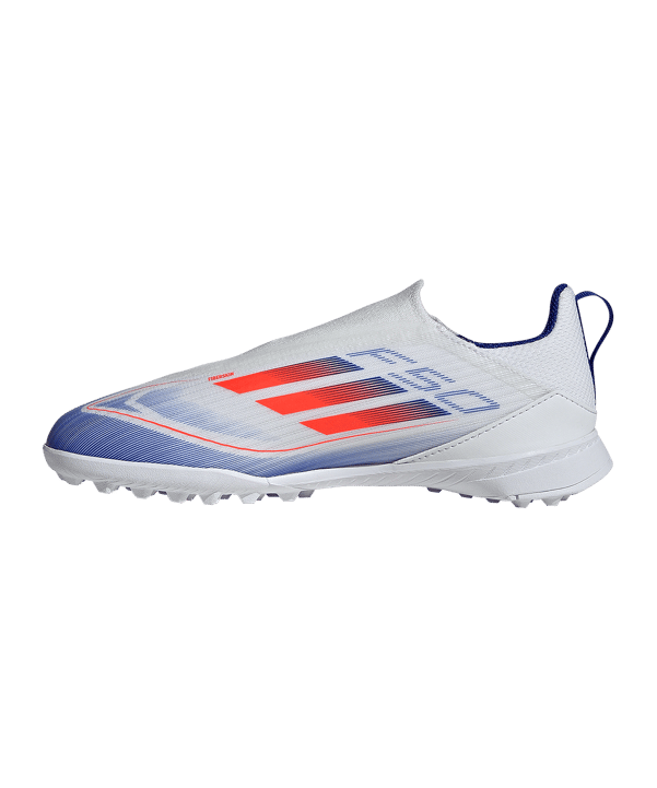 adidas F50 League LL TF Advancement Kids Weiss Rot - weiss