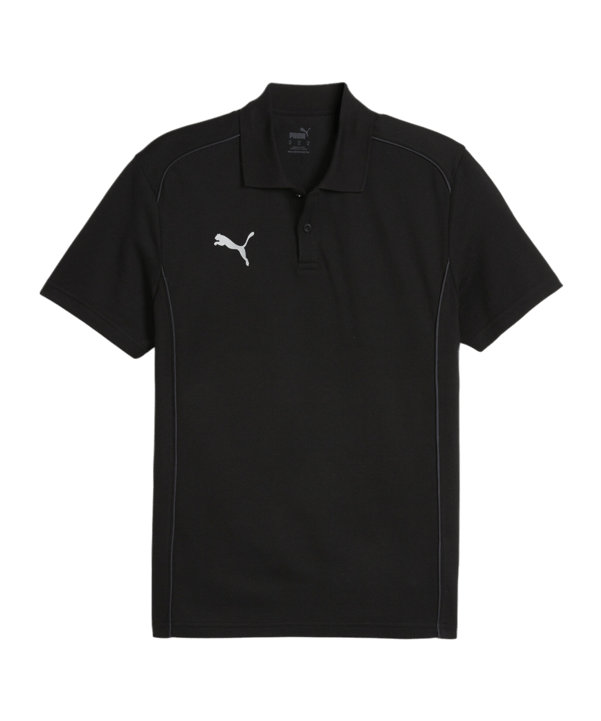 PUMA teamFINAL Casuals Poloshirt Schwarz F03 - schwarz