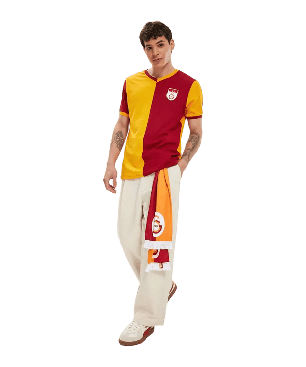 Galatasaray Istanbul Erkek Metin Oktay T-Shirt Gelb