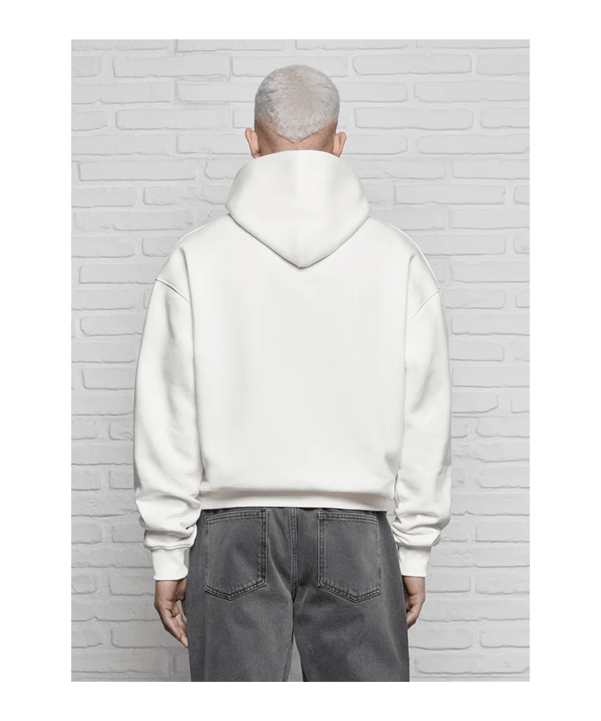 Burocs Basic Oversized Hoody Weiß - weiss