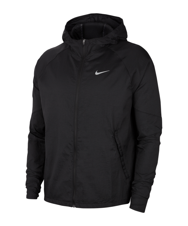 Nike Essential Jacke Running Schwarz F010 - schwarz
