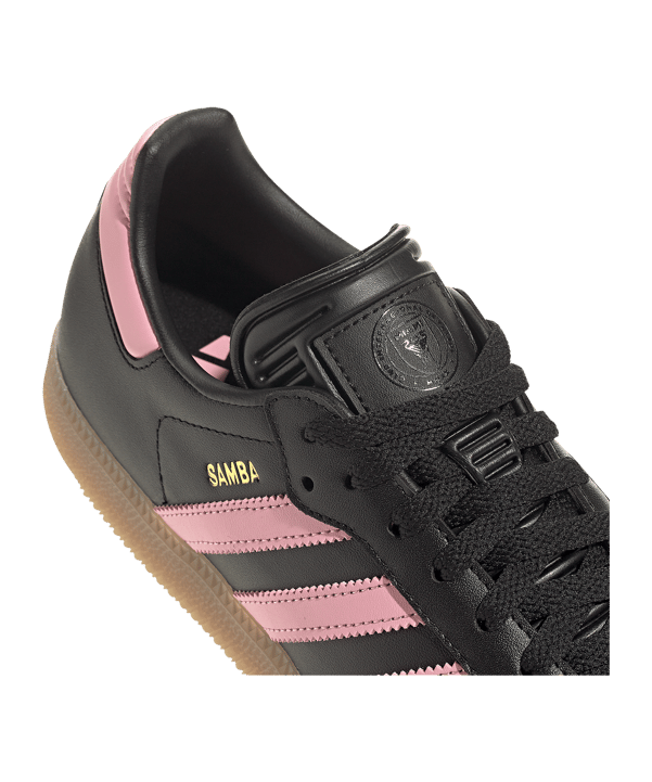 adidas Samba Halle Inter Miami Schwarz Pink - schwarz