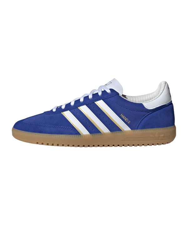 adidas Originals Hand 2 Blau Weiss Gold - blau