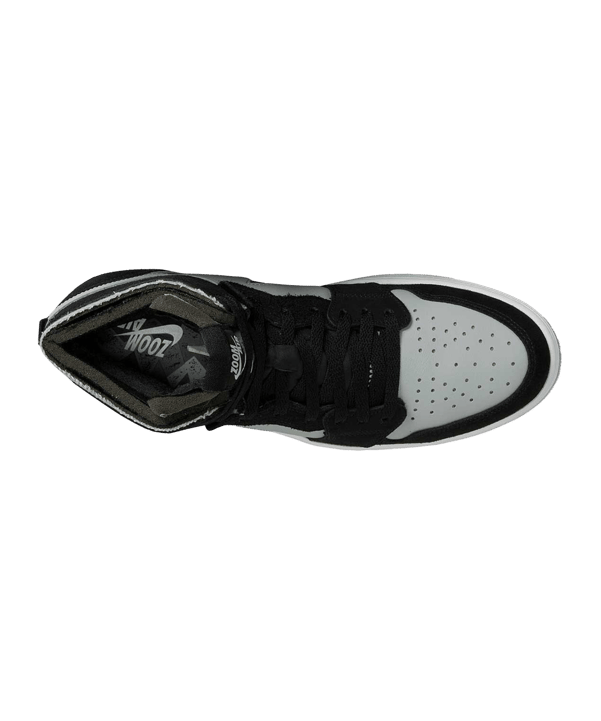 Jordan Air 1 Zoom CMFT Schwarz Weiss Grau F001 - schwarz