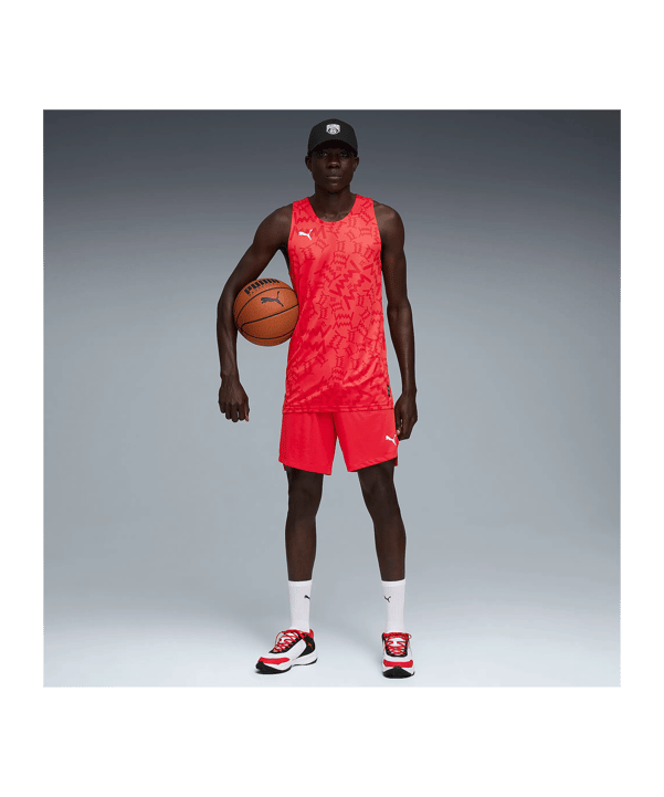 PUMA Teamjaws Graphic Trikot Rot F03 - rot